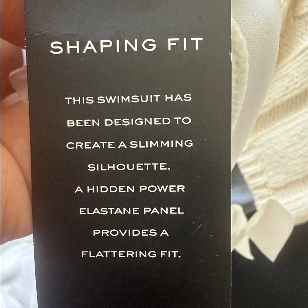 Ralph Lauren Black Label White Wrap Swimsuit - Picture 15 of 16